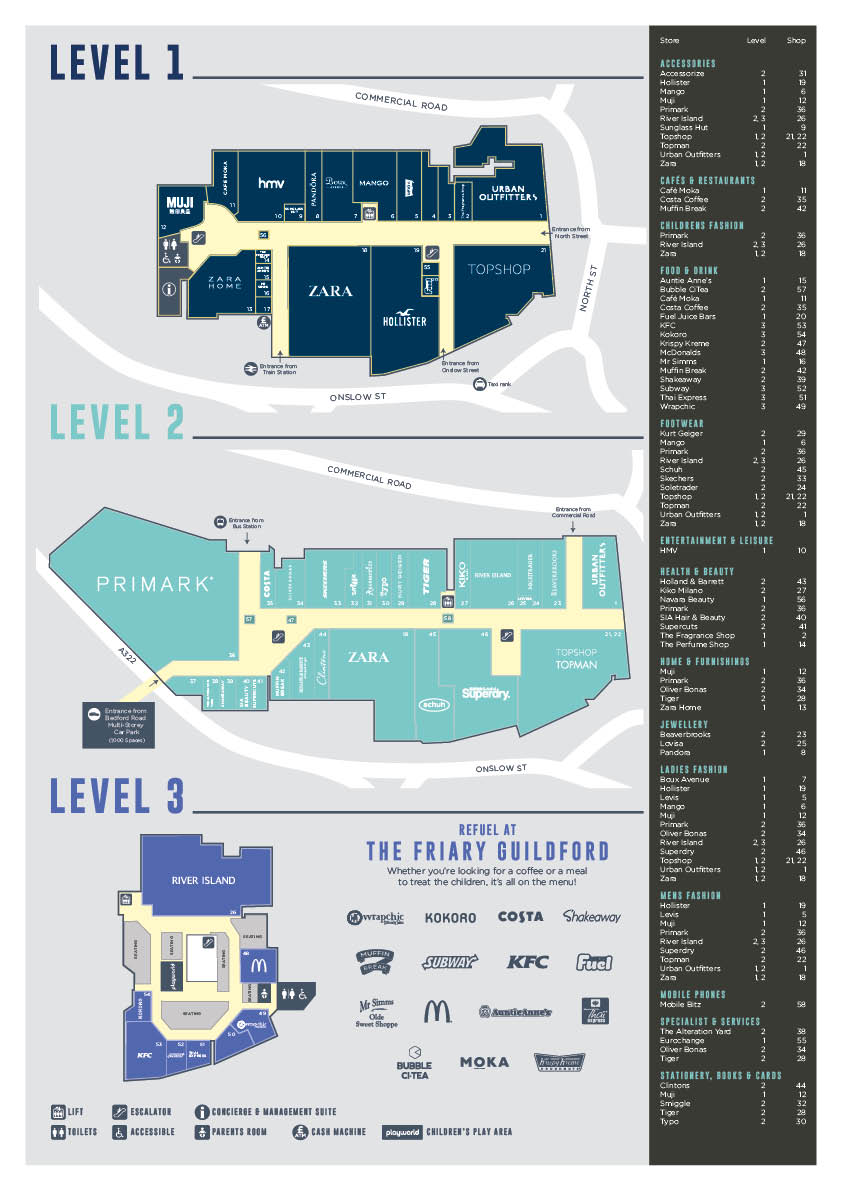 Shopping Page 2 The Friary Guildford