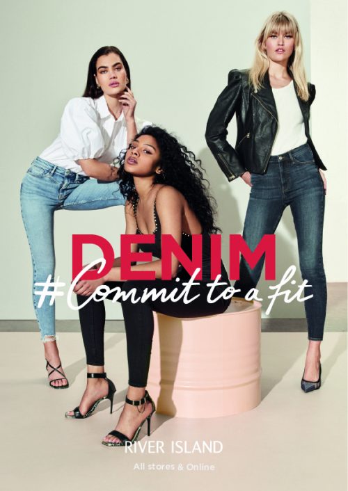 river island jeans sizing