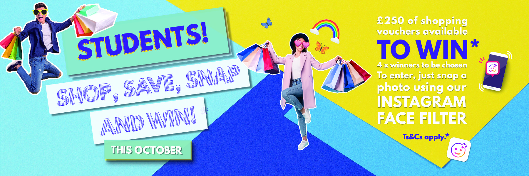 Students! Shop, Save, Snap & WIN!*