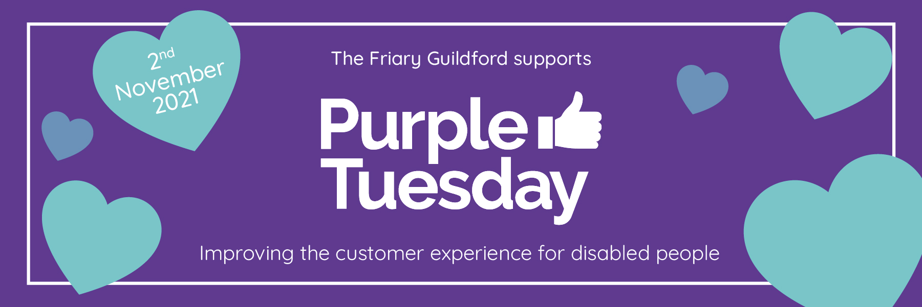 The Friary Guildford Supports Purple Tuesday