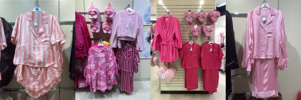 A selection of Primark Pjs from The Friary Guildford Store