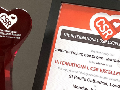 The Friary Wins International CSR Award